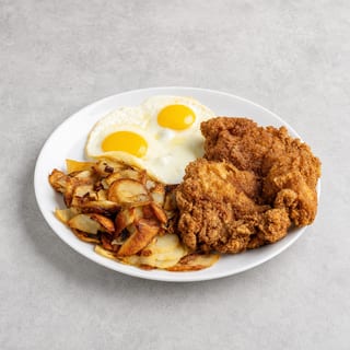 Two Egg Chicken Fried Chicken